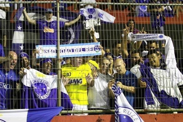 Foto oficial do Cruzeiro tricampeo brasileiro no Barrado