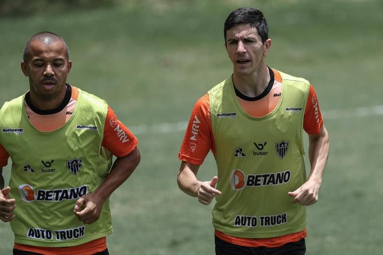 Fotos do treino do Atlético neste domingo, 14/11/2021