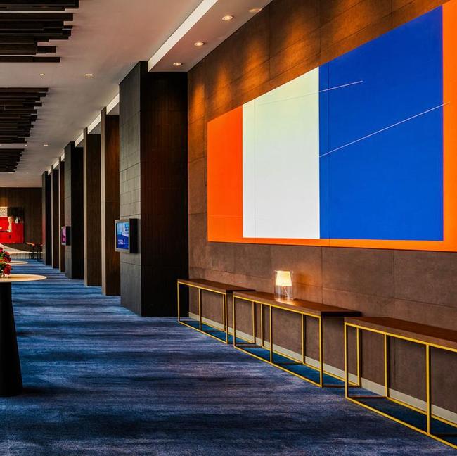 Fotos do Hilton Bogota Corferias, hotel que receber a delegao do Atltico na Colmbia para o compromisso pela Copa Libertadores, diante do Millonarios.