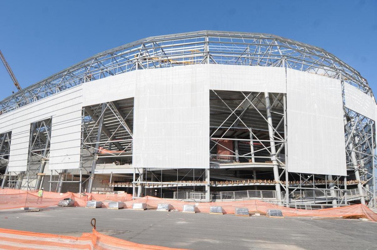Futuro estdio do Galo, Arena MRV est com 60% das obras concludas