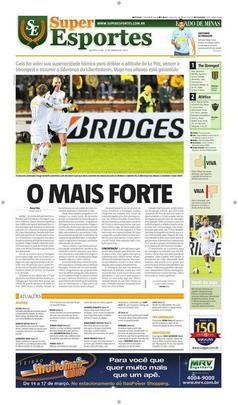 The Strongest-BOL 1 x 2 Atlético, 4ª rodada, Grupo 3, (13/03), Estádio Hernando Siles