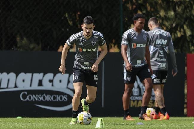 Fotos do �ltimo treino do Atl�tico antes do jogo contra o Botafogo