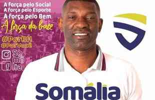 Ex-centroavante do Amrica, Somlia recebeu 2.255 votos para vereador em Belo Horizonte e no foi eleito.