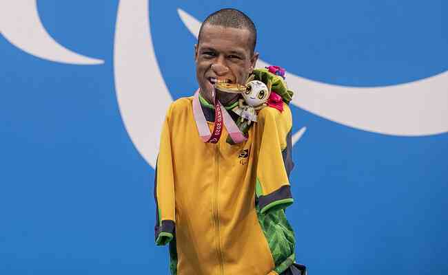 Gabriel Arajo tem sido um dos grandes nomes do Brasil nas piscinas de Tquio