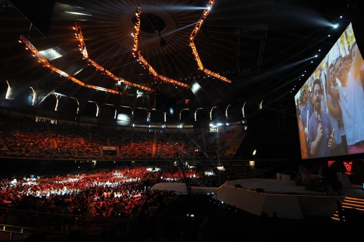 Mineirinho lotado para a final do Campeonato Brasileiro de League of Legends (CBLoL)