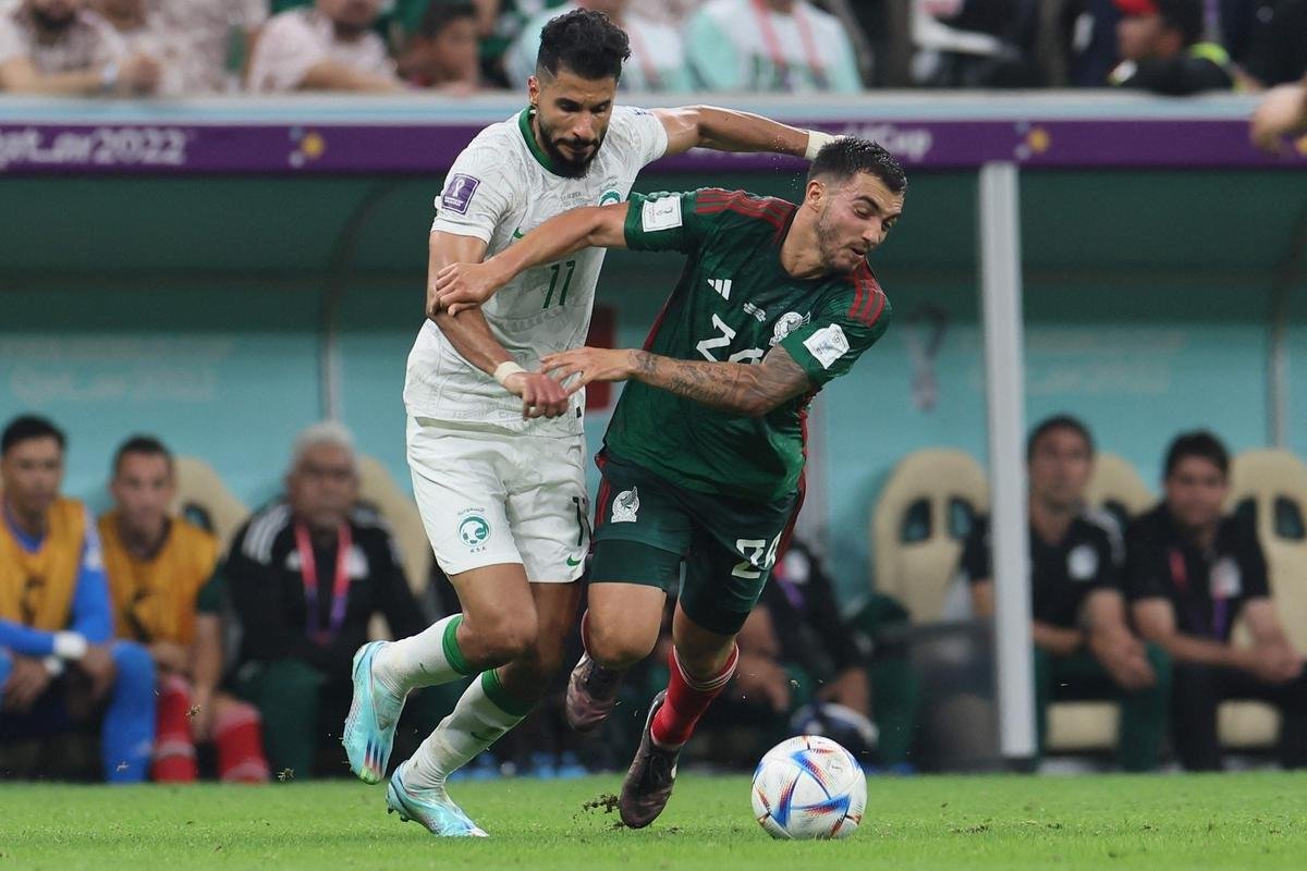 Fotos do duelo entre Arbia Saudita e Mxico, nesta quarta-feira (30/11), no Lusail Stadium, na cidade de Lusail, pelo Grupo C da Copa do Mundo do Catar