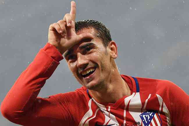 Pelo clube da capital espanhola, Antoine Griezmann conquistou a Liga Europa da ltima temporada