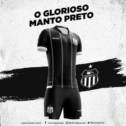 Uniforme do time caruaruense do Central está entre as dez equipes pernambucanas que participarão do Estadual