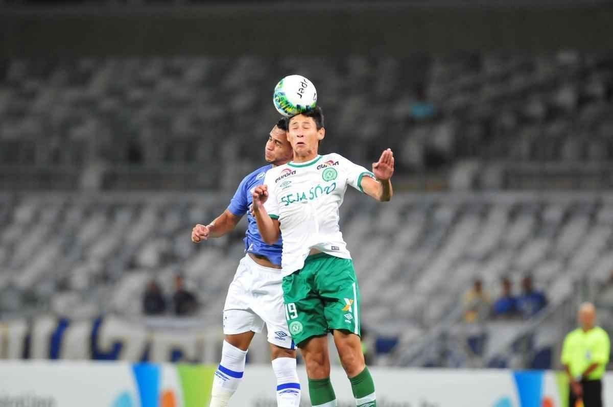 Imagens do jogo entre Cruzeiro e Chapecoense, pela Primeira Liga