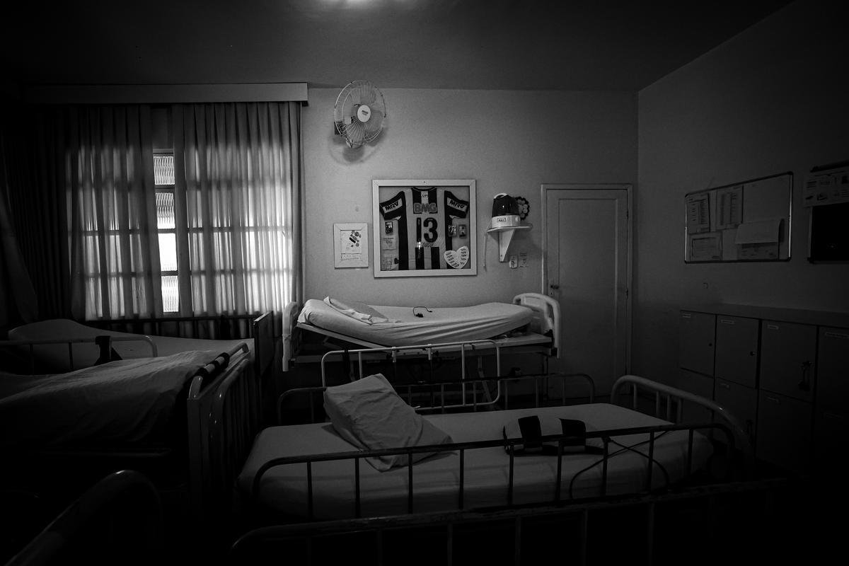 Jogadores do Atltico visitam Ncleo Assistencial Caminhos para Jesus