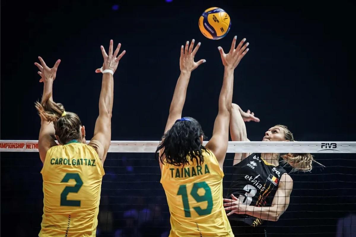 Brasil Vira Contra A B lgica E Avan a No Mundial De V lei Feminino 
