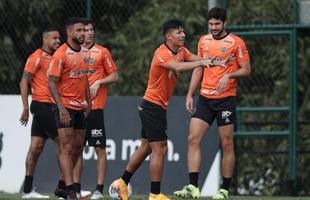Atltico fecha preparao para enfrentar o Juventude; veja fotos