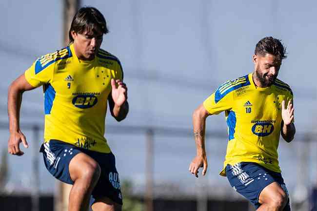 Marcelo Moreno e Rafael Sobis devero ser titulares do Cruzeiro nesta sexta