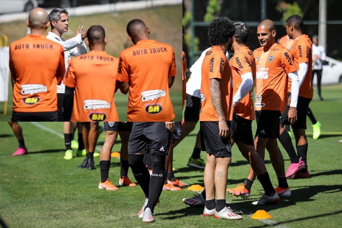 Atltico fez, nesta sexta, ltimo treino antes do duelo na Arena da Baixada