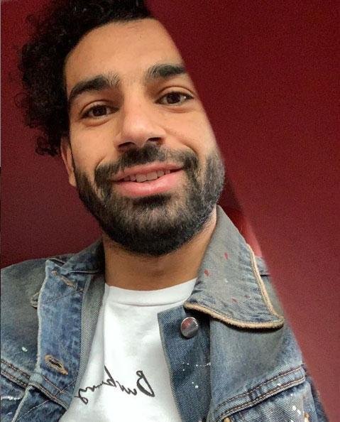 s vsperas de um jogo importante contra o Manchester City, Salah postou uma foto discreta