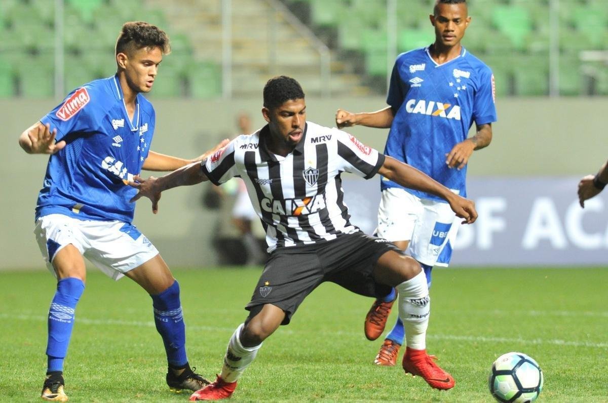 Imagens do clssico entre Atltico e Cruzeiro pela Supercopa Sub-20