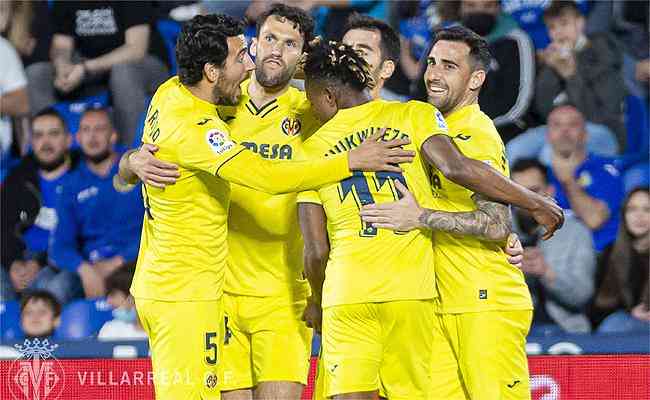Villarreal venceu Getafe por 2 a 1 pelo Campeonato Espanhol