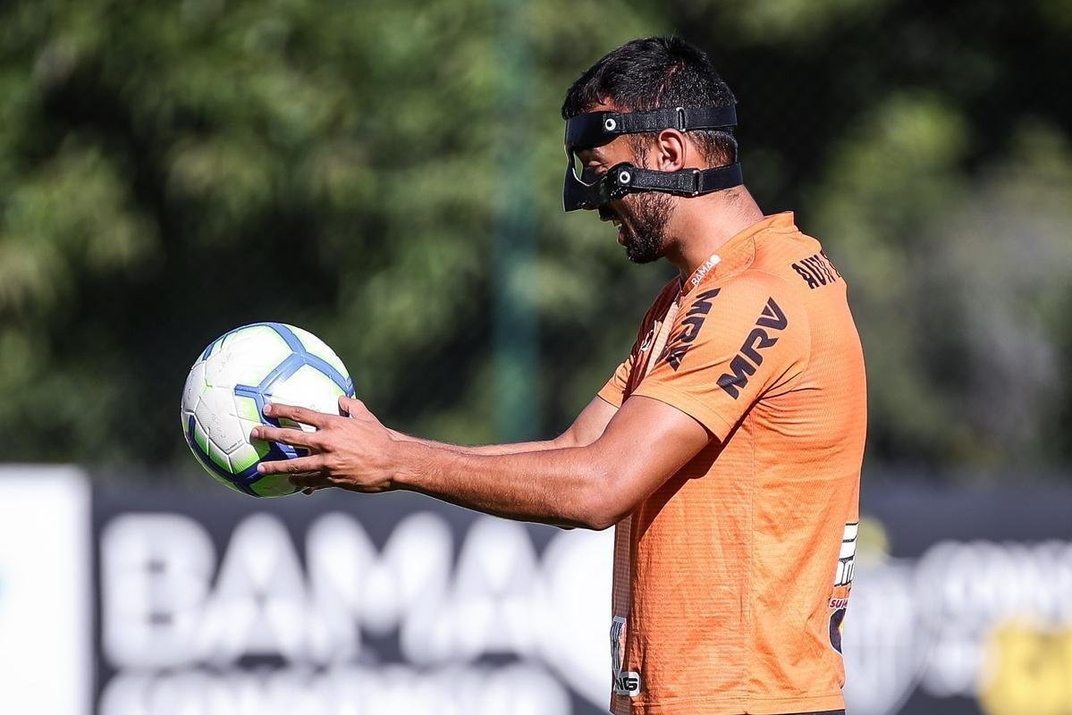 Fotos do ltimo treino do Atltico antes do jogo com o Grmio