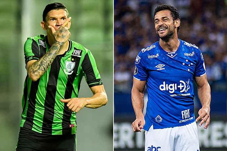 <i>(Foto: Mouro Panda/Amrica e Bruno Haddad/Cruzeiro)</i>