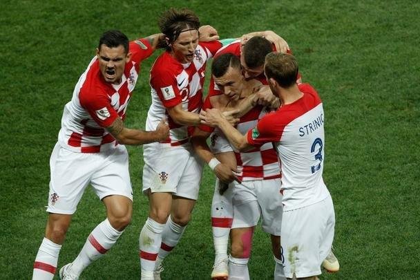 Fotos da final da Copa do Mundo, entre Frana e Crocia, em Moscou 