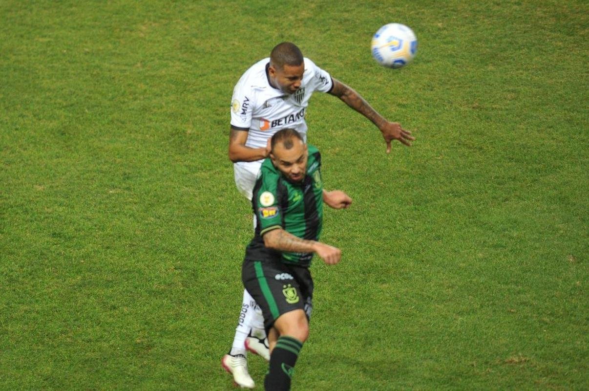 Fotos do jogo entre Amrica e Atltico