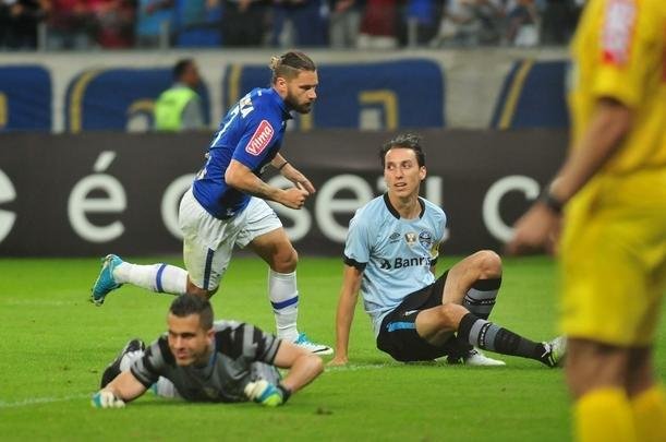 Imagens do jogo entre Cruzeiro e Grmio, pela 8 rodada do Campeonato Brasileiro, no Mineiro