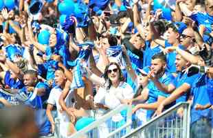 Veja fotos do jogo Cruzeiro x Sampaio Corrêa, no Mineirão