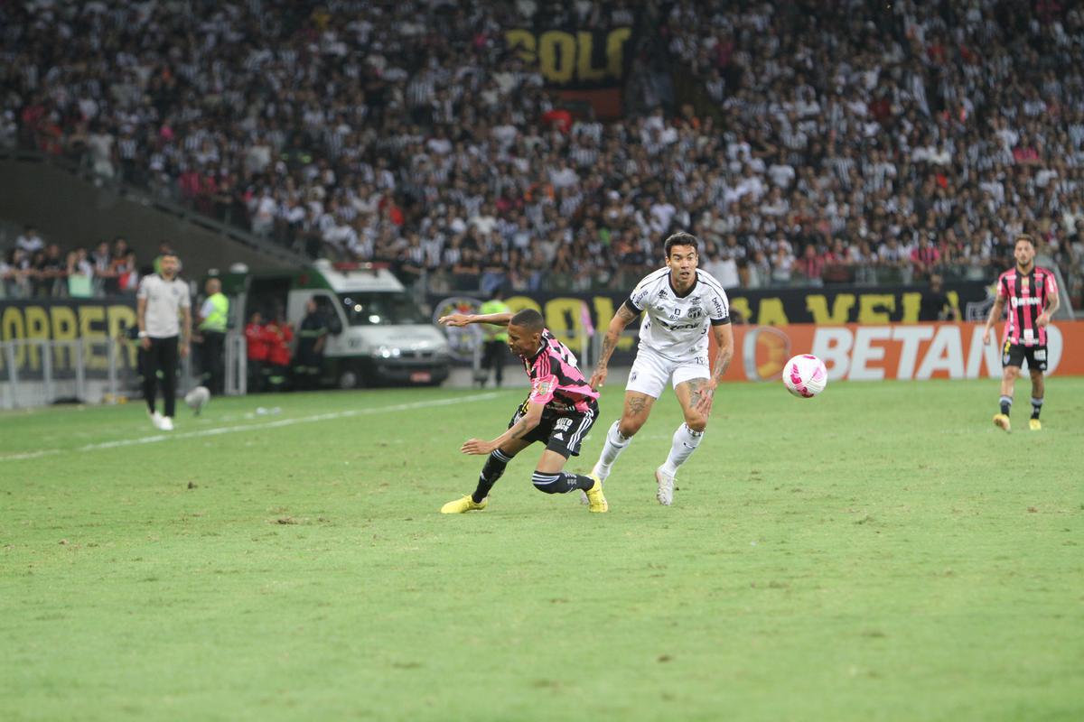 Atltico x Cear: fotos do jogo no Mineiro pelo Brasileiro