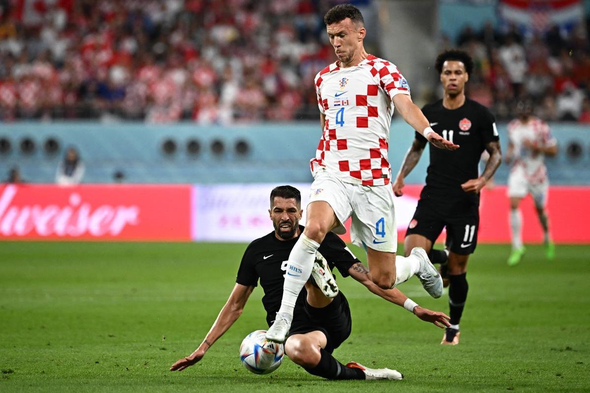 Fotos de Crocia x Canad, neste domingo, no Estdio Khalifa International Stadium, em Doha, pelo Grupo F da Copa do Mundo no Catar