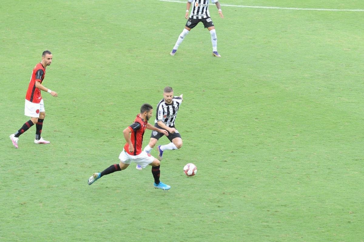 Fotos do jogo entre Atltico e Pouso Alegre, no Mineiro, em Belo Horizonte, pela oitava rodada do Campeonato Mineiro de 2021