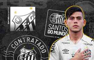 Santos anunciou o meio-campista Daniel Ruiz