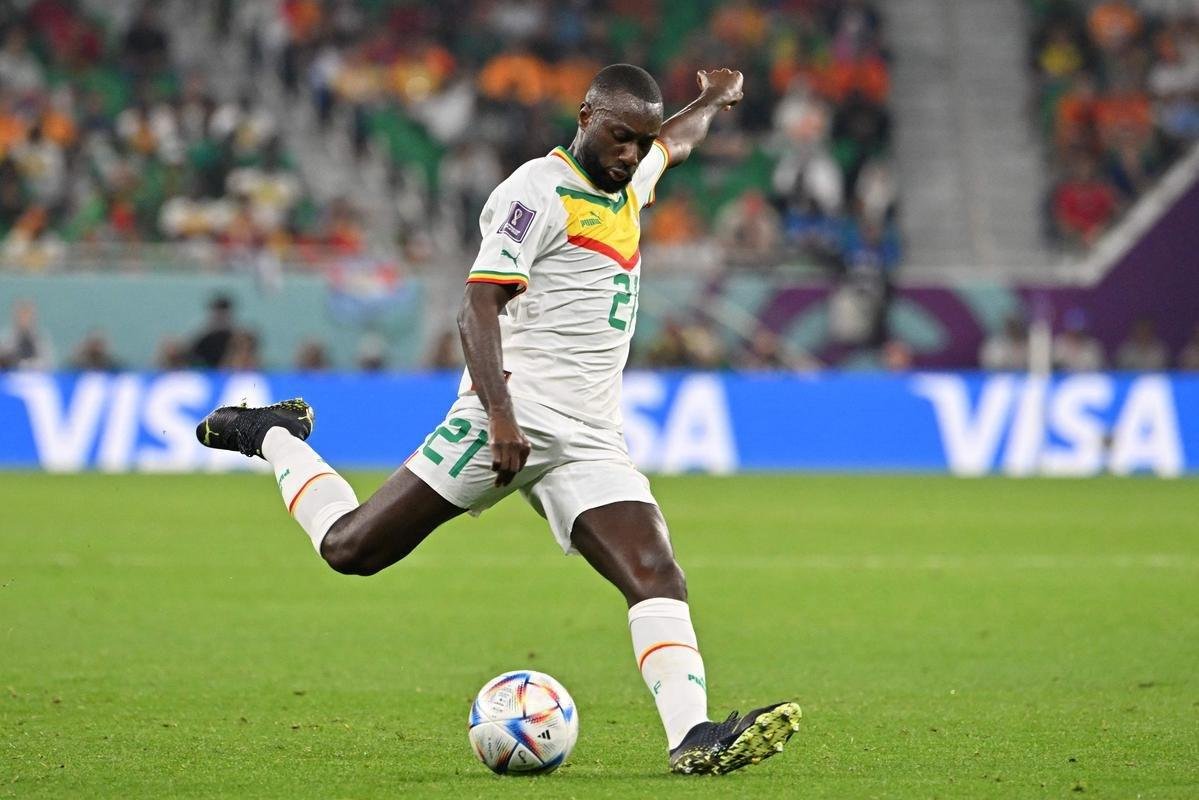 Fotos do jogo entre Senegal e Holanda no Estdio Al Thumama, pelo Grupo A da Copa do Mundo, no Catar