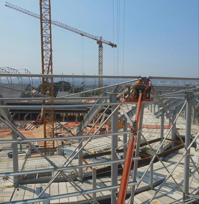 Arena MRV tem previs�o de ficar pronta no fim do ano que vem