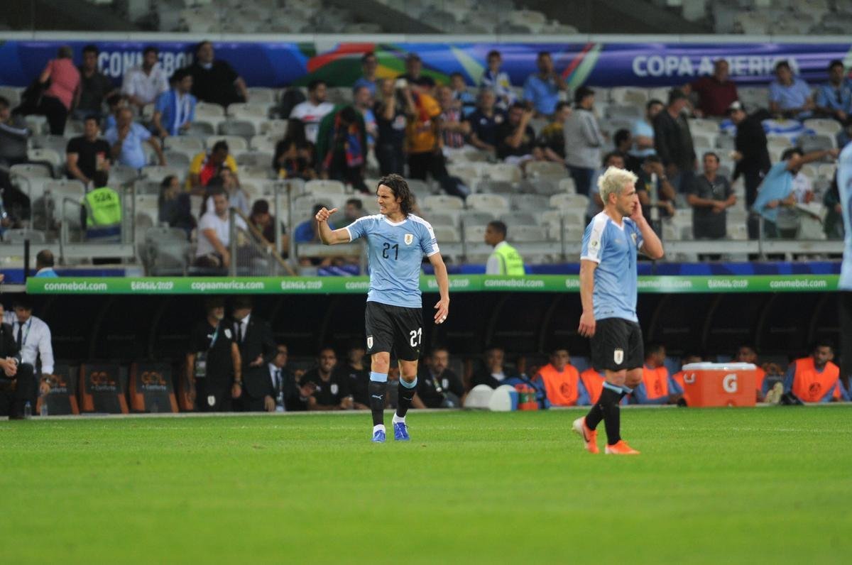 Fotos de Uruguai x Equador, no Mineiro