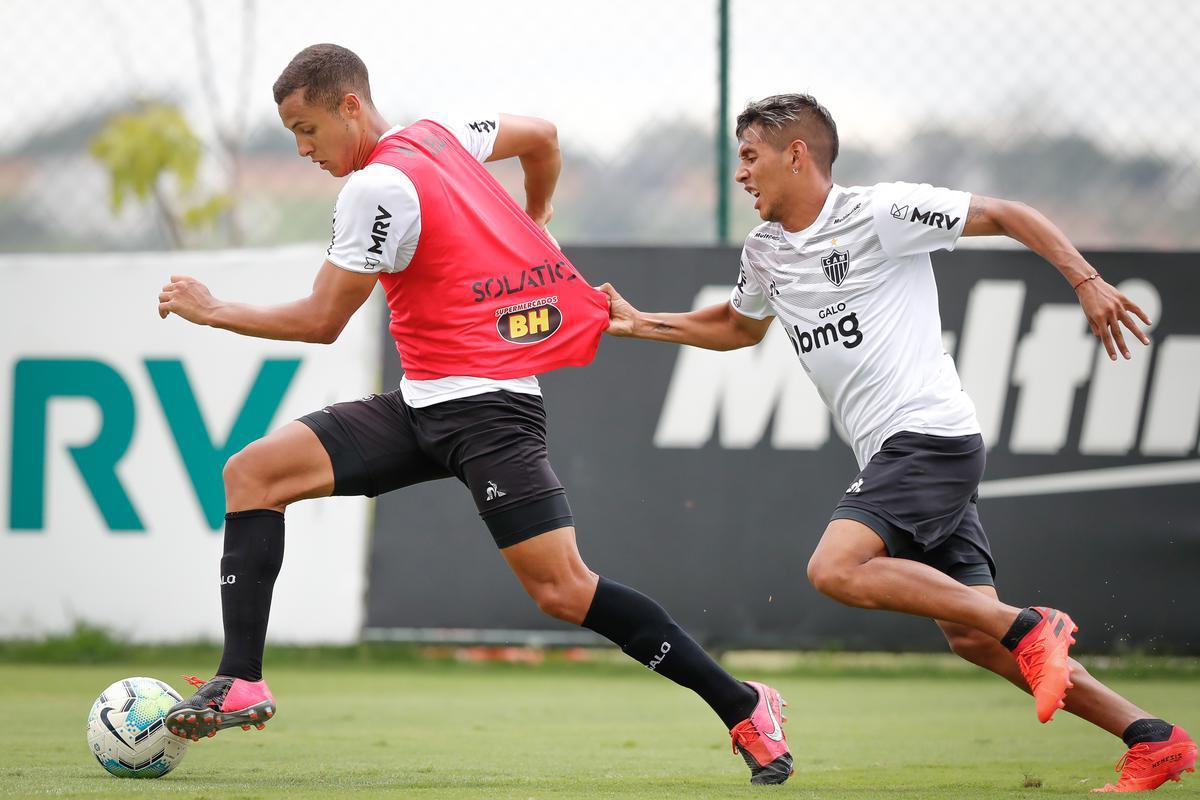 Atlético se prepara para enfrentar o Internacional