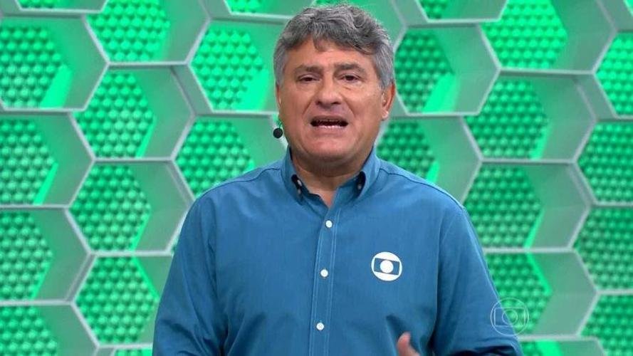 Cléber Machado (Globo) - Santos