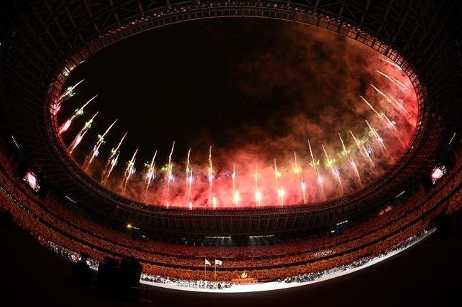 Fotos da Cerimnia de Abertura dos Jogos Paralmpicos de Tquio