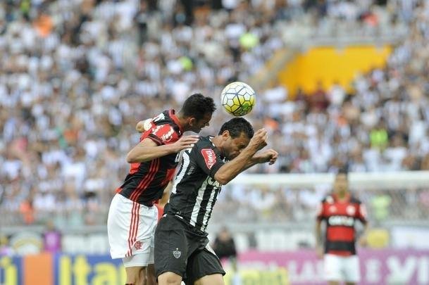 Fotos do jogo entre Atltico e Flamengo no Mineiro