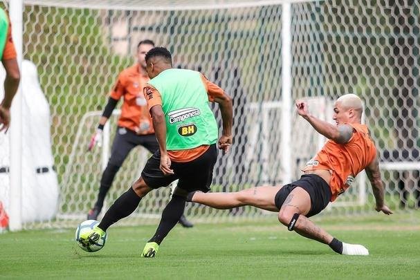 Veja fotos do jogo-treino do Atlético com o time sub-20