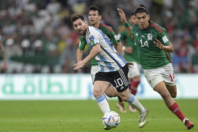 Fotos de Argentina x Mxico, neste sbado (26/11), no Estdio Lusail, em jogo vlido pelo Grupo C da Copa do Mundo no Catar