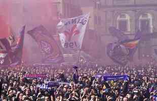 Imagens do funeral de Davide Astori em Florena