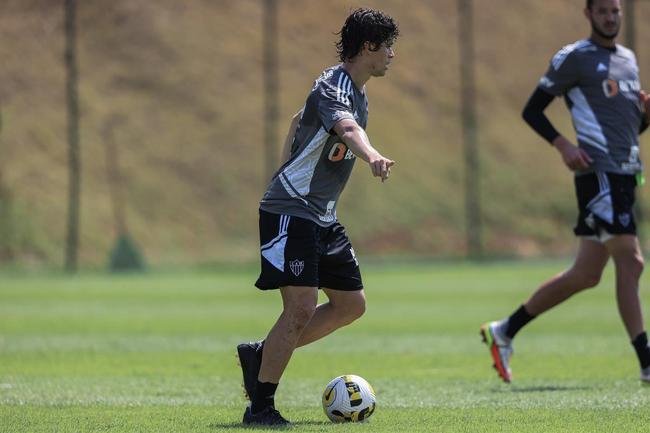 Imagens do treino do Atltico (8/9)