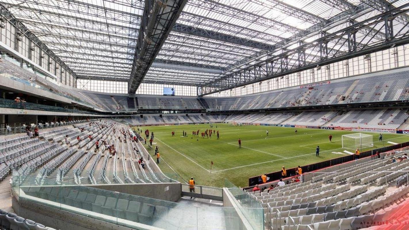 Arena Baixada, casa do Athletico-PR, comporta 42.370 torcedores (Grupo G)
