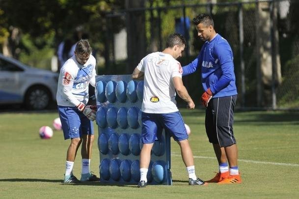 Fotos do treino do Cruzeiro desta quinta-feira (18/1), na Toca da Raposa II