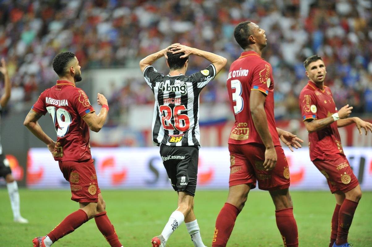 Fotos do jogo entre Bahia e Atltico, na Fonte Nova, em Salvador, pela 32 rodada do Campeonato Brasileiro