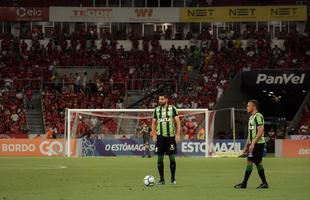 Amrica enfrentou o Internacional, no Beira-Rio, em Porto Alegre, pela 34 rodada do Brasileiro