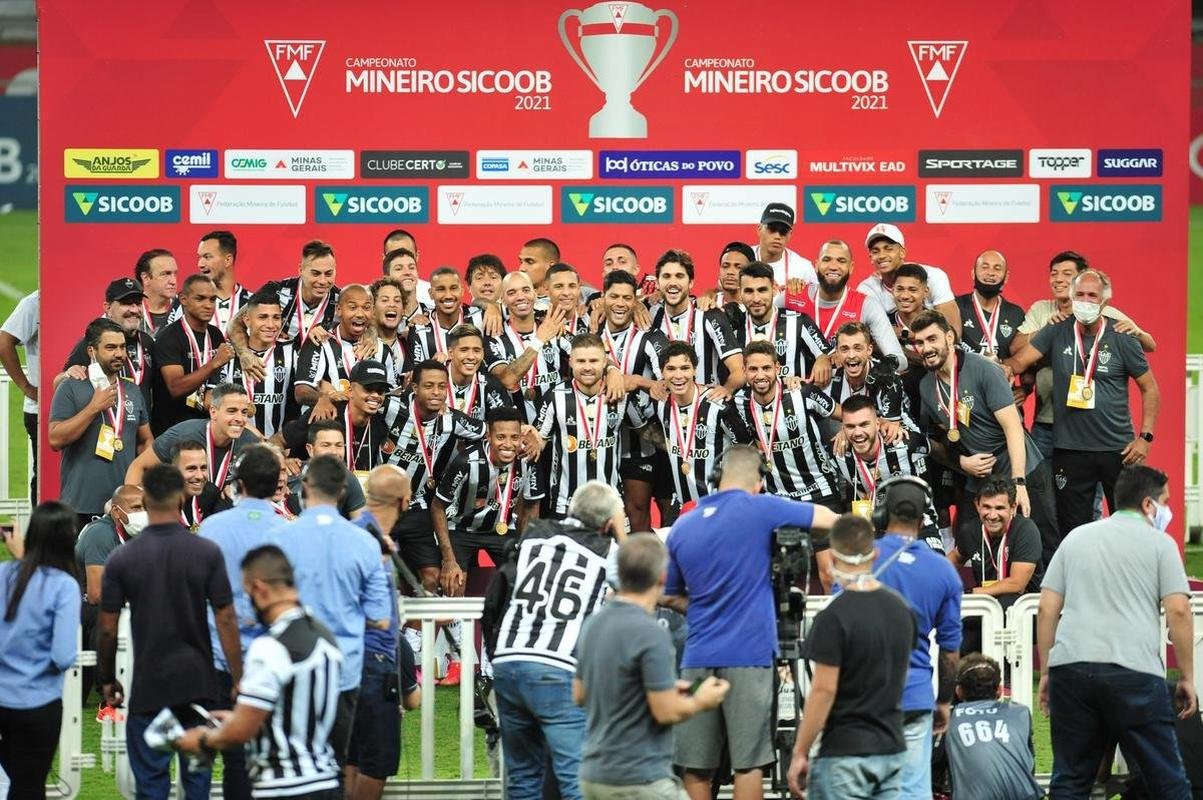 Fotos da festa do Atltico no Mineiro com a conquista do bicampeonato mineiro