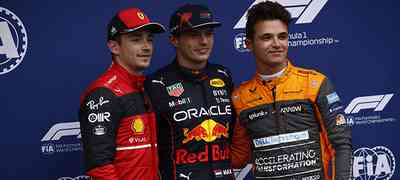 Verstappen conquista pole para a sprint antes do GP da Emilia-Romagna da F1