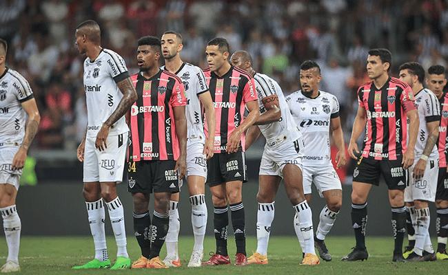 O Atlético empatou com o Ceará por 0 a 0 no primeiro e no segundo turno desta Série A