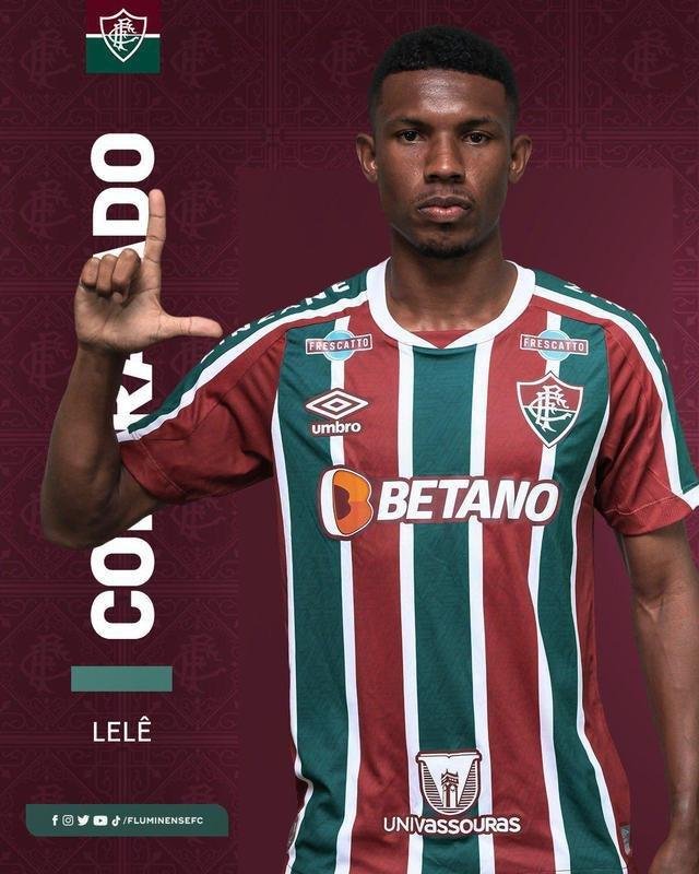 Fluminense anunciou o atacante Lel